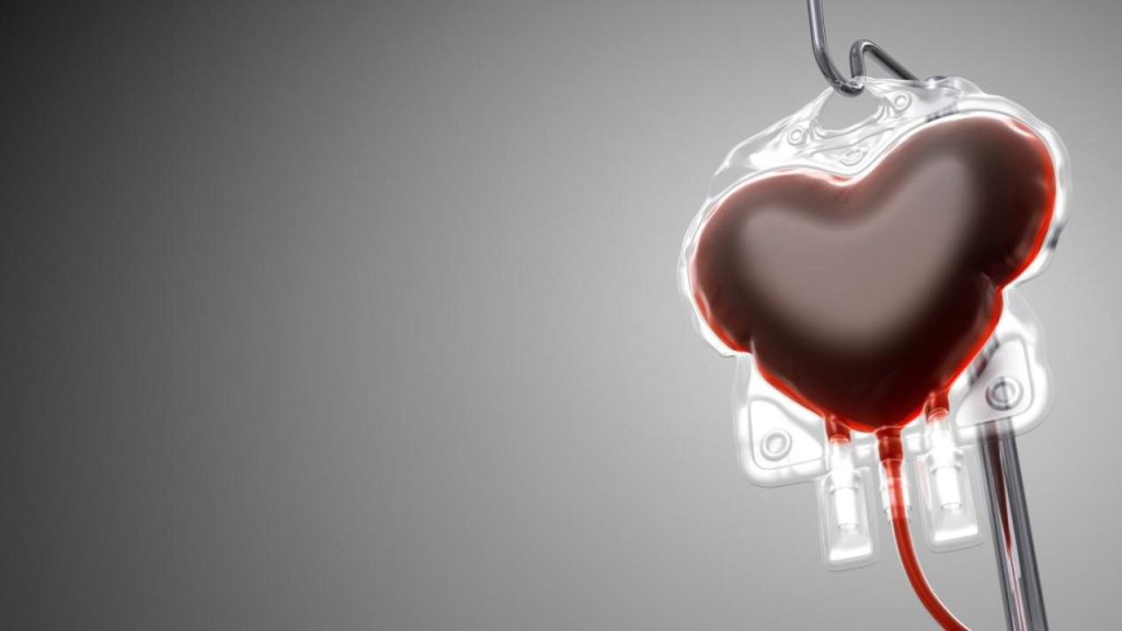 Learning the health benefits of donating blood